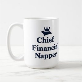 Taza De Café Jefe dormilón financiero 