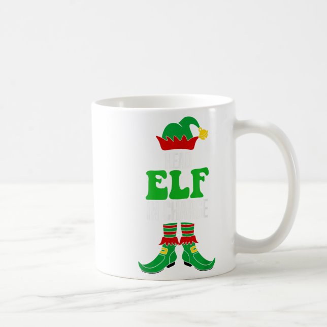 Taza De Café Jefe Elf A Cargo (Derecha)