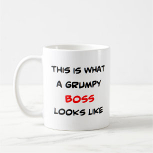 Taza De Café jefe, gruñón