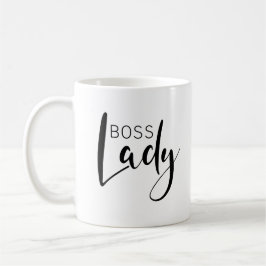 Taza De Café Jefe Lady Empresario Coffee Mug