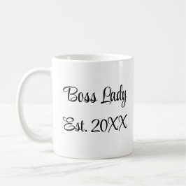 Taza De Café Jefe Lady Est.