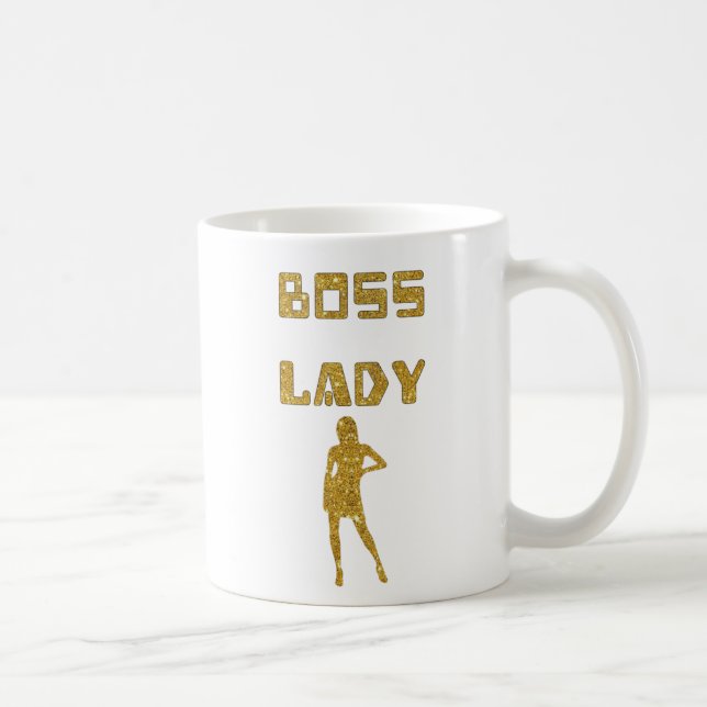 Taza De Café Jefe Lady Mug (Derecha)