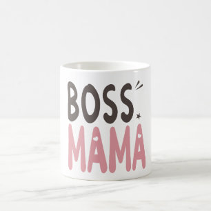 Taza De Café Jefe Mamá - Idea de regalo para mamá