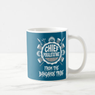 Taza De Café Jefe pokalotatwat de la tribu indígena nativa