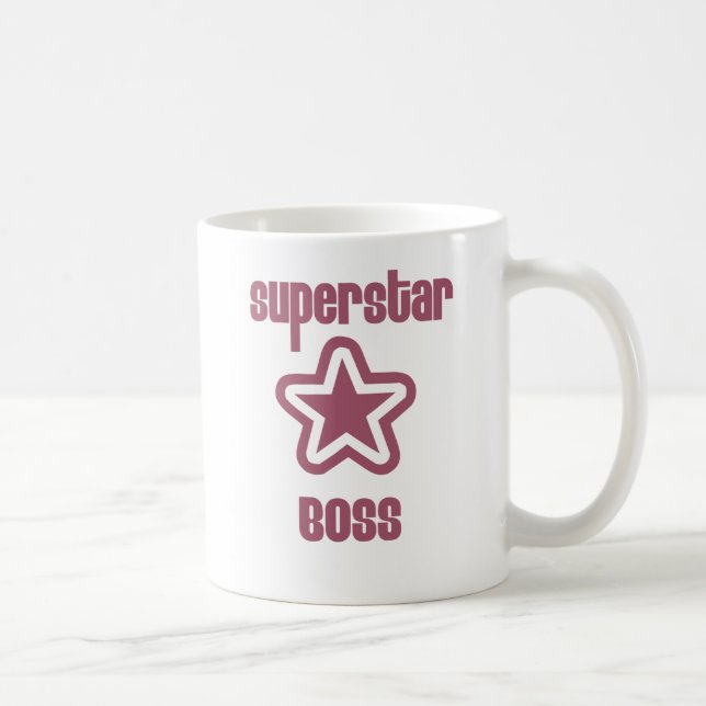 Taza De Café Jefe superestrella (Derecha)