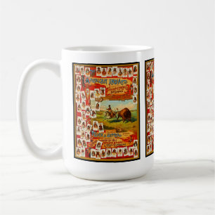 Taza De Café Jefes Tribales Famosos Nativos Americanos 50 Vinta