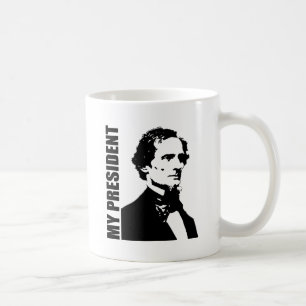 Taza De Café Jefferson Davis - mi presidente
