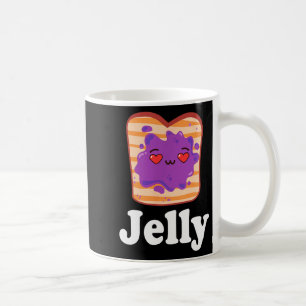 Taza De Café Jelly &amp; Mantequilla de Maní San Valentín Él y 