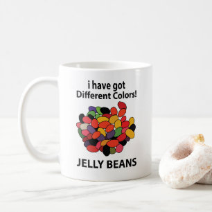 Taza De Café Jelly Beans Coloridos Jelly Beans Divertidos