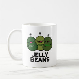 Taza De Café Jelly Beans Funny Jealous Candy Pun