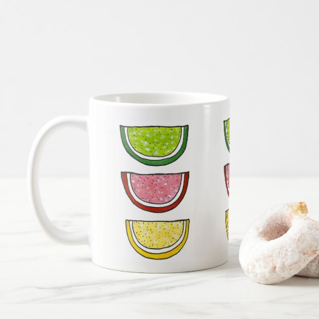 Taza De Café Jelly Candy Fruit Slices Kosher Passover Jellies (Con donut)