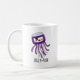 Taza De Café Jelly-fish Funny Jelly Jar Pun