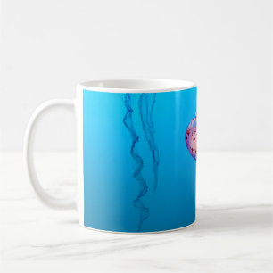 TAZA DE CAFÉ JELLY FISHES SUPERIOR AL AGUA