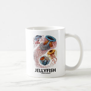 Taza De Café Jellyfish (Las formas de la naturaleza de Ernest H