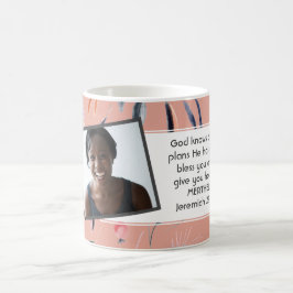 Taza De Café JEREMIAH 29:11 Plantilla de fotografía cristiana P