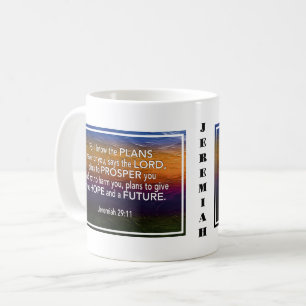 Taza De Café Jeremías 29:11 PORQUE YO SÉ LOS PLANES Cristiano