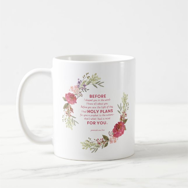 Taza De Café Jeremías de doble cara 1:5 Café Mug (Izquierda)