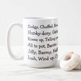 Taza De Café Jerga británica