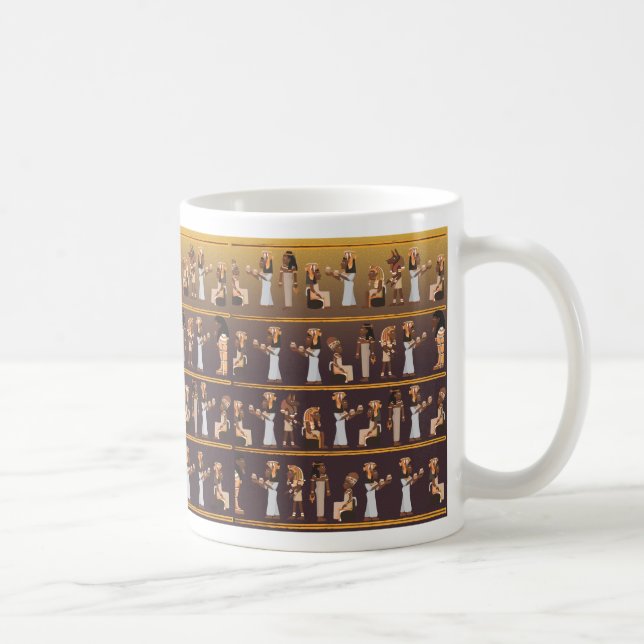 Taza De Café Jeroglíficos de Egipto (Derecha)