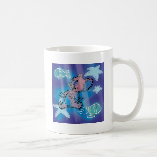 Taza De Café Jerry Trippy Fish (Derecha)