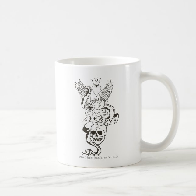 Taza De Café Jerry Twisted Tattoo 1 (Derecha)