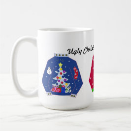 Taza De Café Jerséis Feos de Navidad