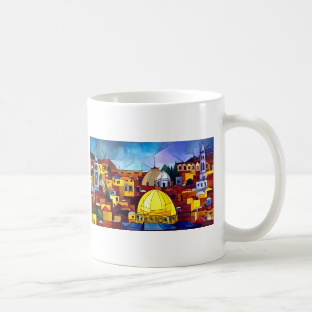 TAZA DE CAFÉ JERUSALEM HEART (Derecha)