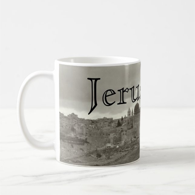 Taza De Café Jerusalem_The Holy City Coffee Mug (Izquierda)