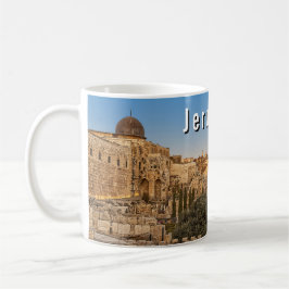 Taza De Café Jerusalem's Mount Olive and Al Aqsa Mosque