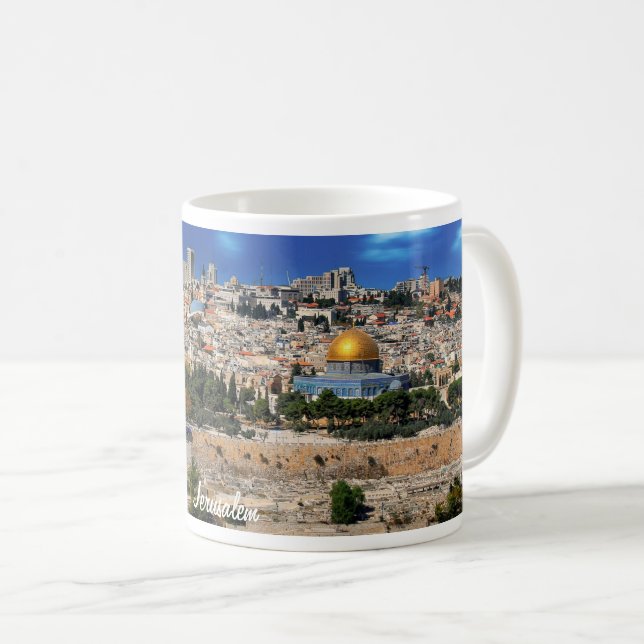 Taza De Café Jerusalén (Anverso derecho)