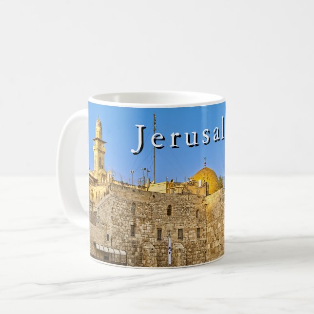 Taza De Café Jerusalén de Oro (Anverso izquierdo)