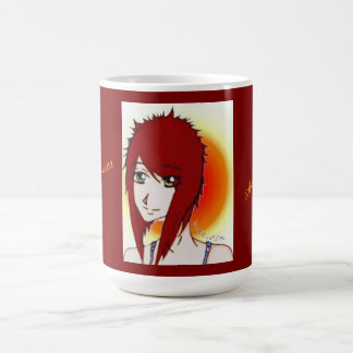 Taza De Café Jessica, artista gráfico, autorretrato