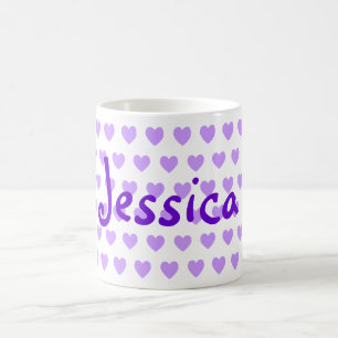 Taza De Café Jessica en morado
