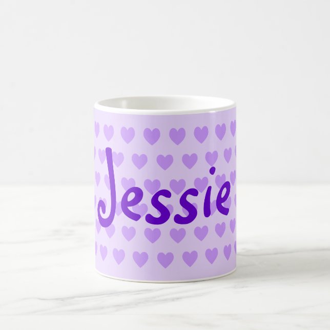Taza De Café Jessie en morado (Centro)