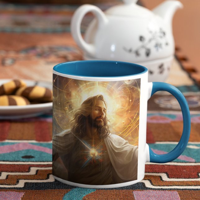 Taza De Café Jesucristo Amor Universal 2 (Jesus Christ Universal Love 2 Mug
)