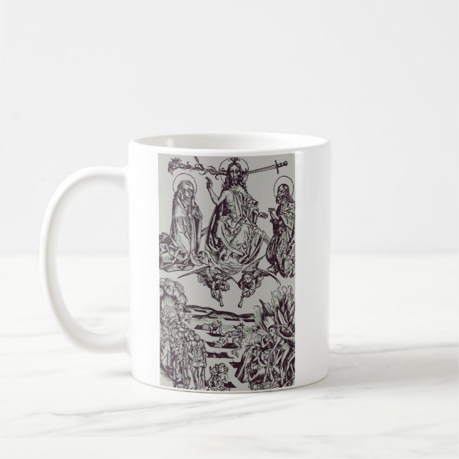 Taza De Café Jesucristo es el juez del universo (Izquierda)