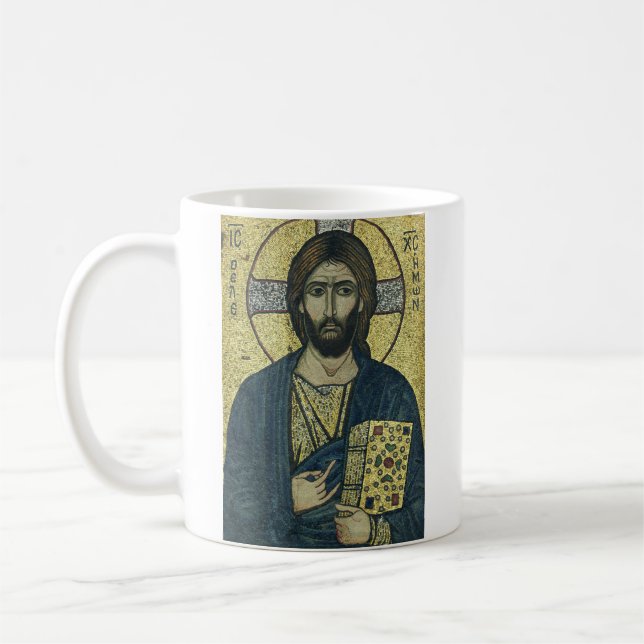 Taza De Café Jesucristo Pantocrátor (Izquierda)