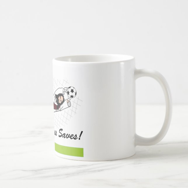 TAZA DE CAFÉ ¡JESÚS AHORRA! (Derecha)