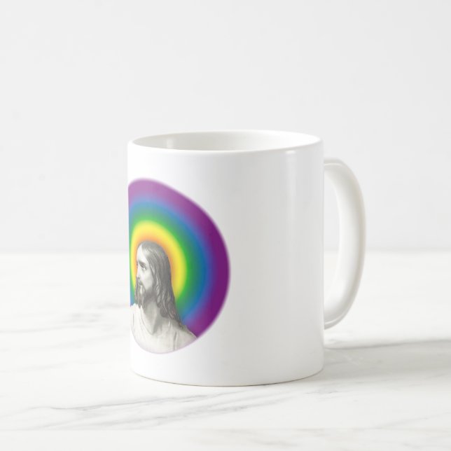 Taza De Café Jesús ama a todos (Anverso derecho)