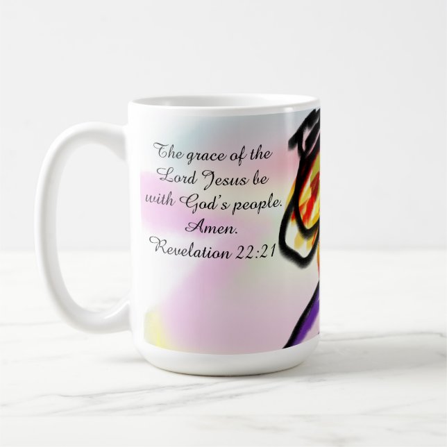 Taza De Café Jesús aquí  (Izquierda)