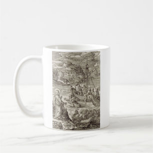 Taza De Café Jesús caminando sobre el agua