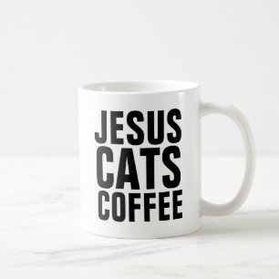 TAZA DE CAFÉ JESUS CATS CAFFEE CHRISTIAN CAT COFFEE MUGS