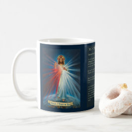 Taza De Café Jesús, Confío en Ti, Rosario de la Divina Miserico