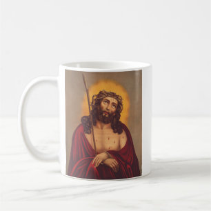 Taza De Café Jesús Coronado de Espinas Arte Doloroso