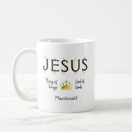 Taza De Café JESUS cristiano personalizado