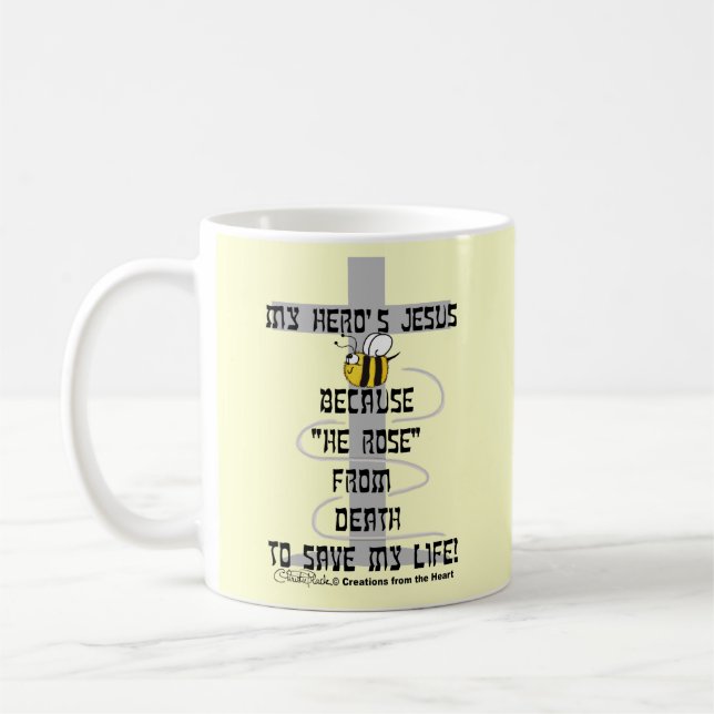 Taza De Café Jesús del héroe (Izquierda)