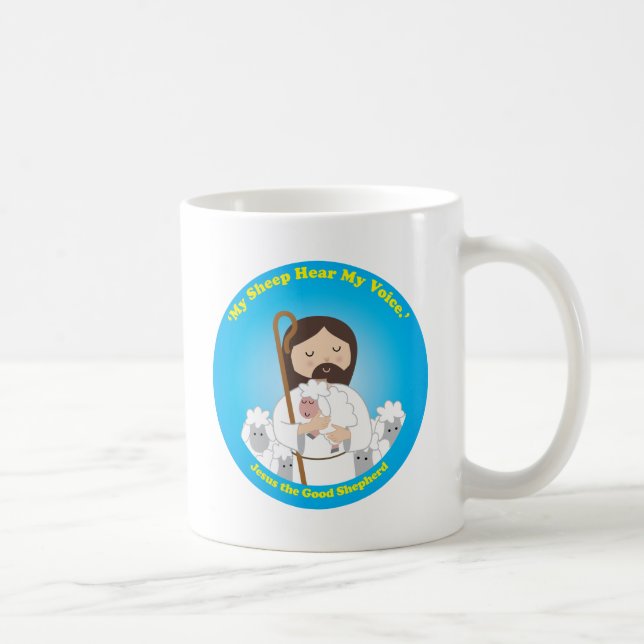 Taza De Café Jesús el buen pastor (Derecha)