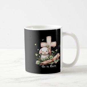 Taza De Café Jesús Él Está Creciendo Cruz Cordero Llanto Pascua