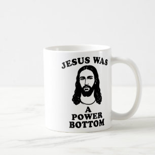 Taza De Café Jesús era un fondo poderoso divertido orgullo Navi
