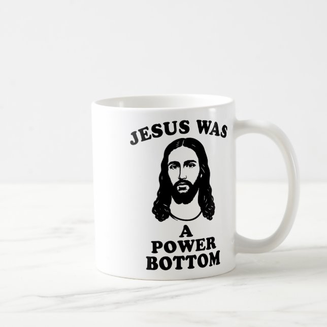 Taza De Café Jesús era un fondo poderoso divertido orgullo Navi (Derecha)